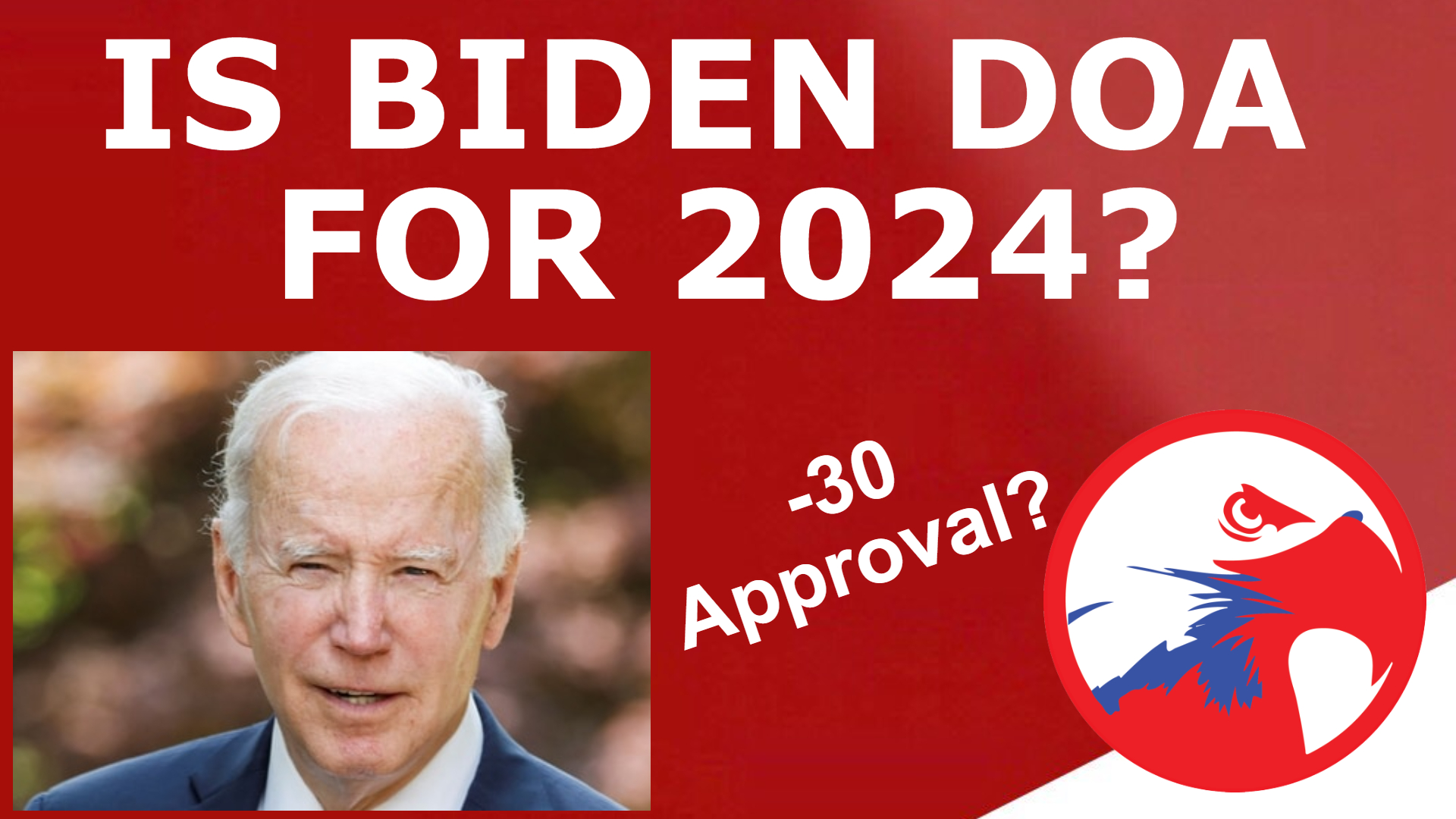Read more about the article Biden’s RECORD LOW Approval Rating & 2024 Analysis