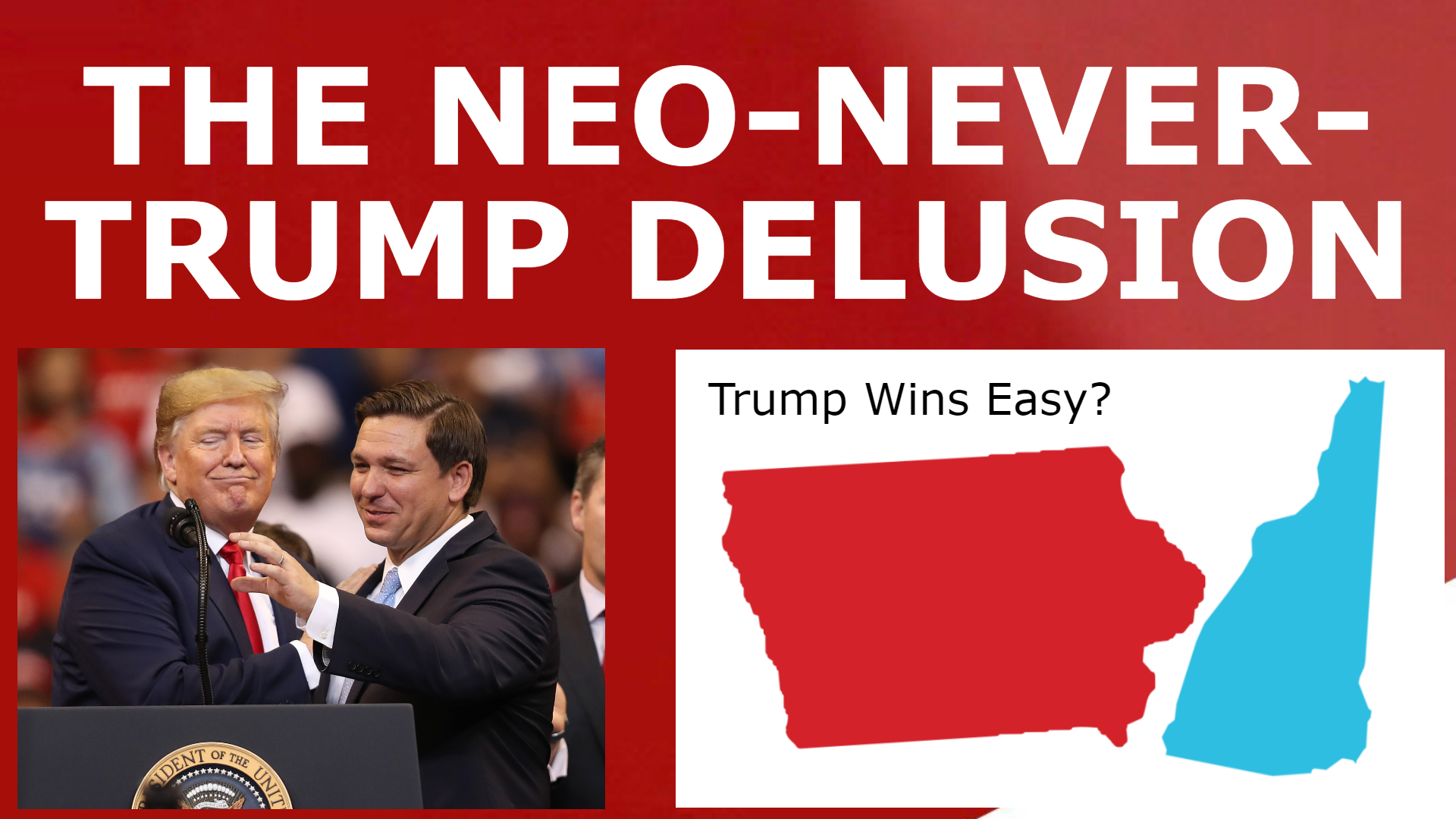Read more about the article No, DeSantis WILL NOT Challenge Trump in 2024