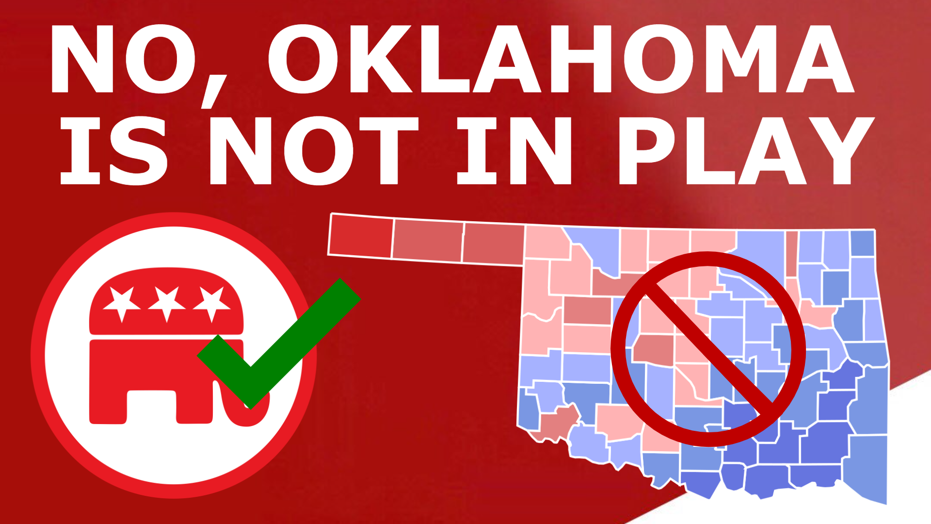 Read more about the article FACT CHECK: No, Oklahoma Is NOT Going Blue