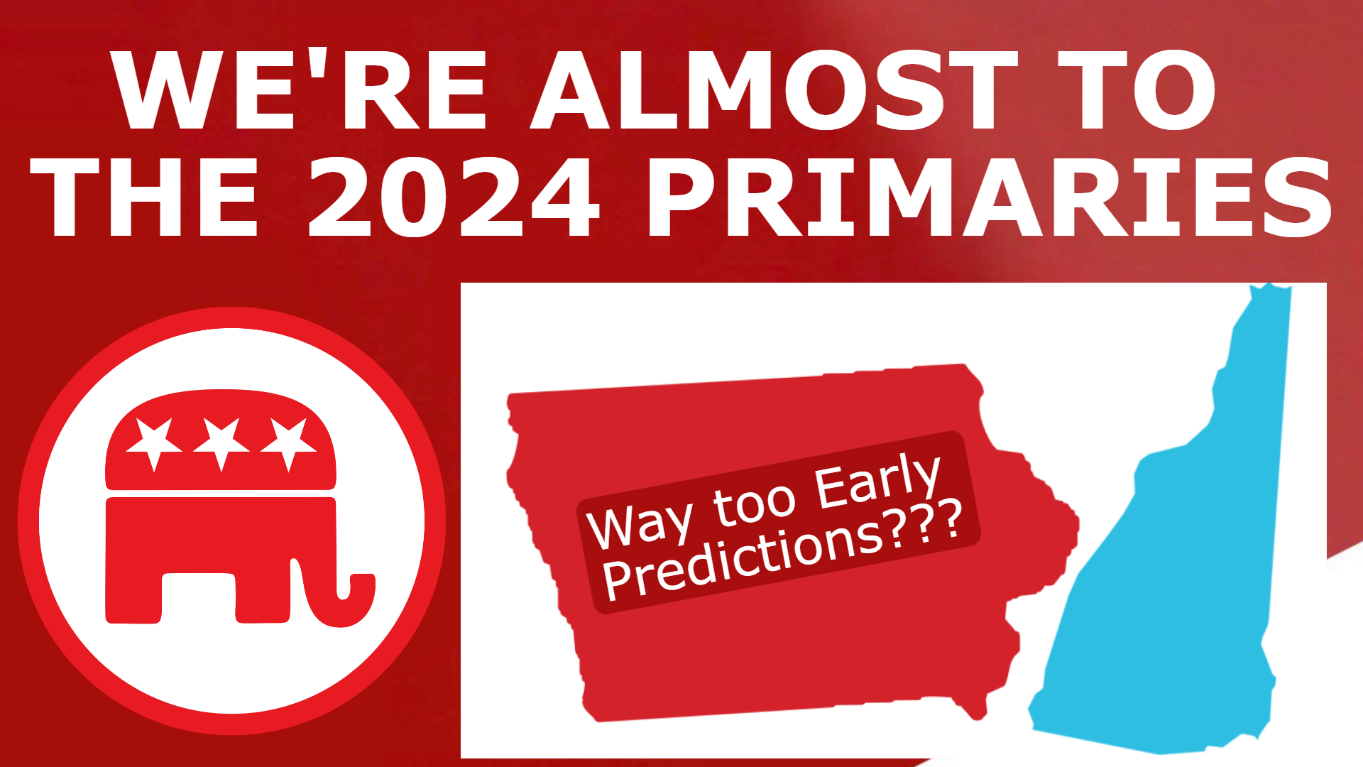 Read more about the article The 2024 Presidential Primaries Are Now Under Eleven Months Away