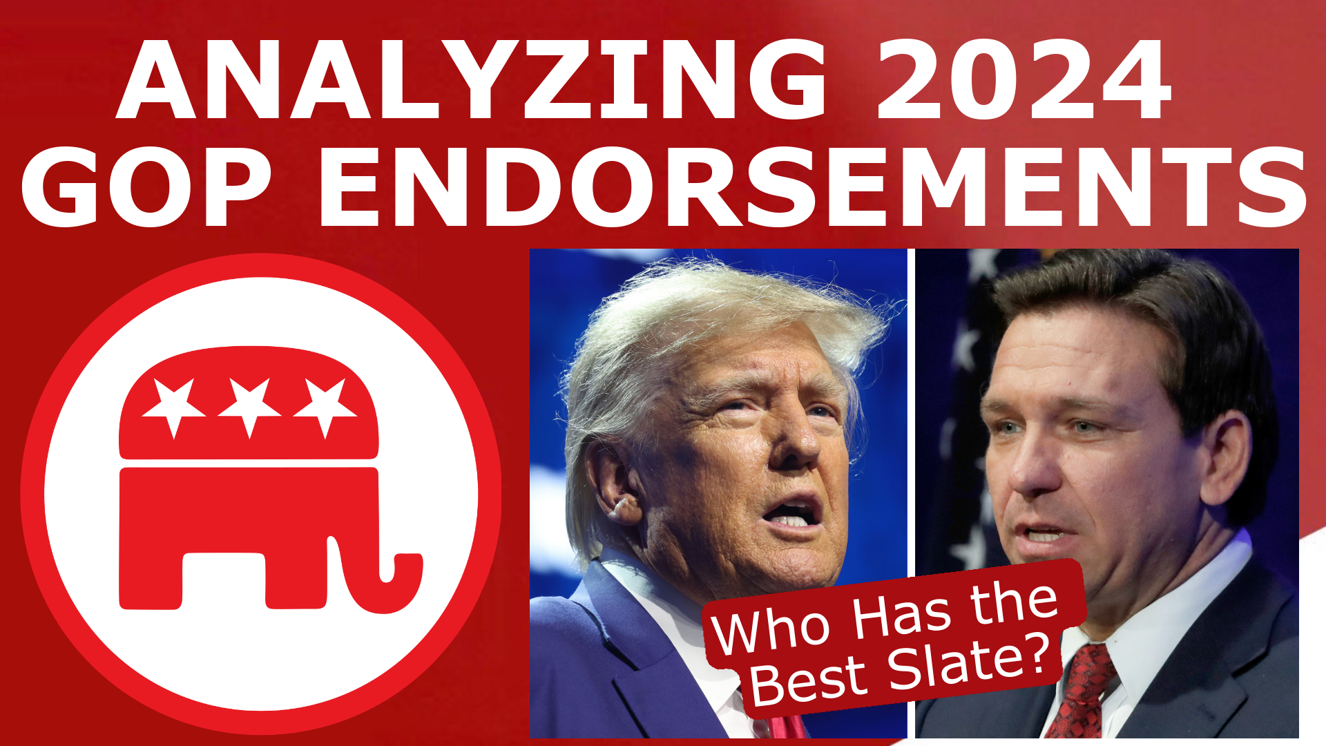 Read more about the article Analyzing the FIRST Major 2024 Republican Primary Endorsements