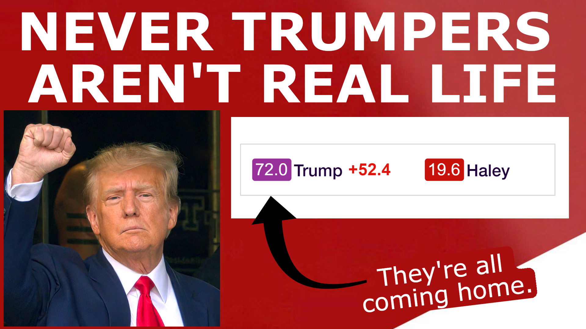 Read more about the article Never Trumpers Don’t Live in Reality